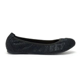 Barbican - Black Metallic Ballet Flat (EU36 Only) Cocorose London