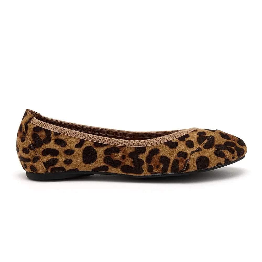 Barbican - Leopard Fold Up Ballet Flat (EU36 & EU37) Cocorose London