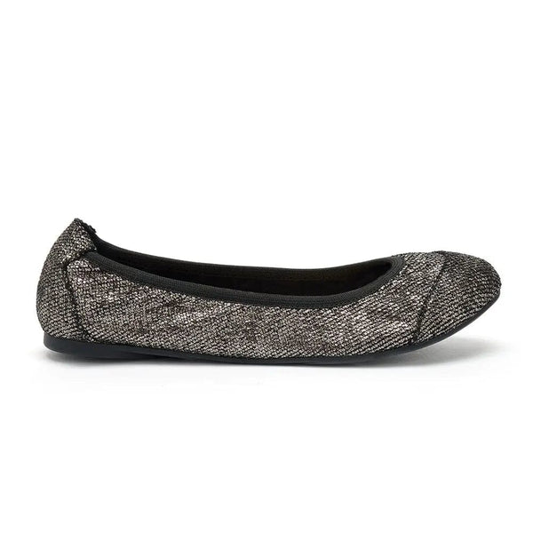 Pewter ballet flats online