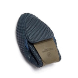 Clapham - Navy Woven Leather Loafers Cocorose London