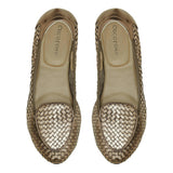 Clapham - Pewter Woven Leather Loafers Cocorose London