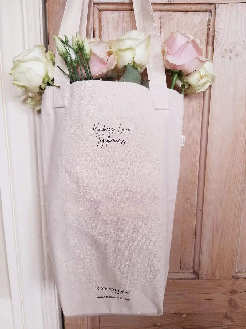 Cotton Canvas Shopping Tote Bag - Cocorose Cocorose London