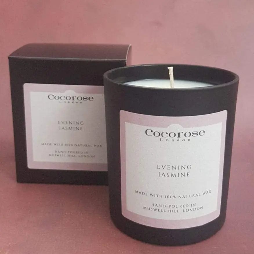 Evening Jasmine Natural Wax Candle Cocorose London