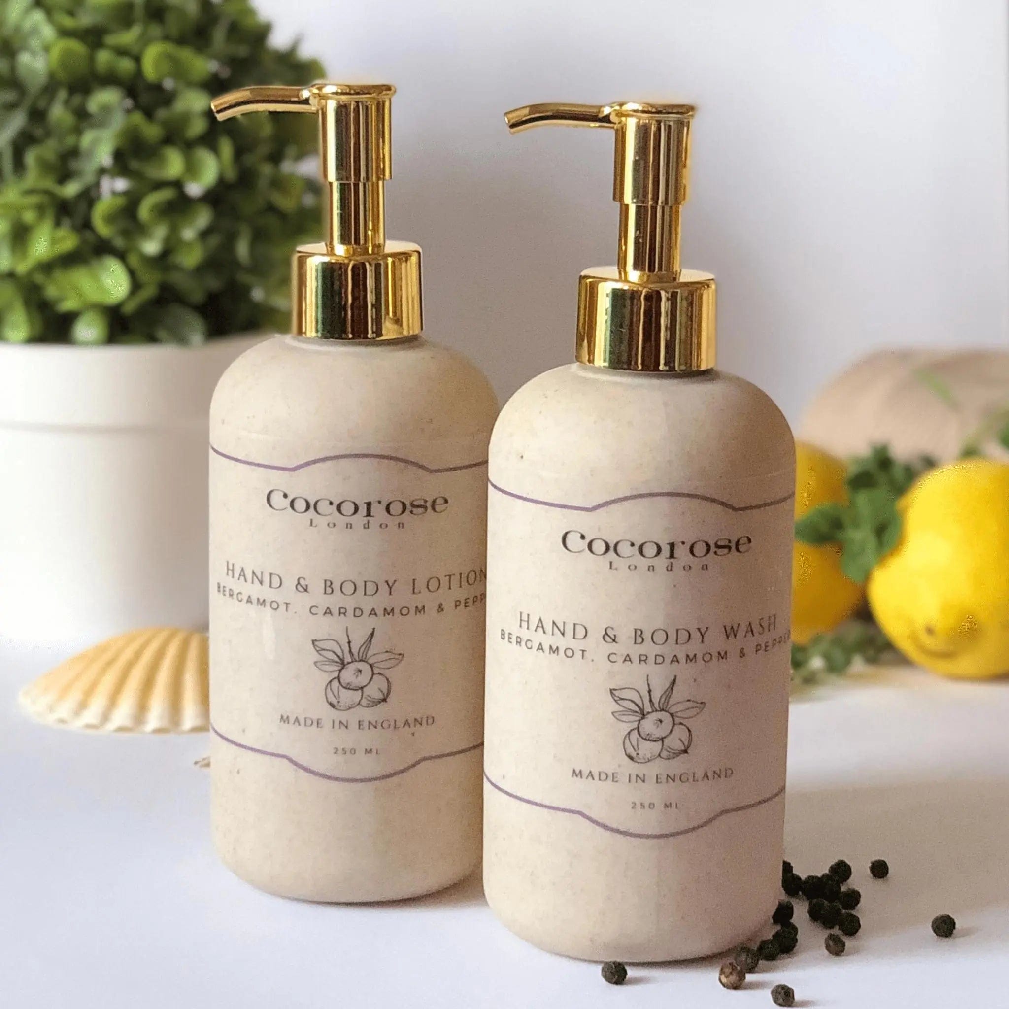 Hand & Body Lotion - Bergamot, Cardamom & Pepper Cocorose London