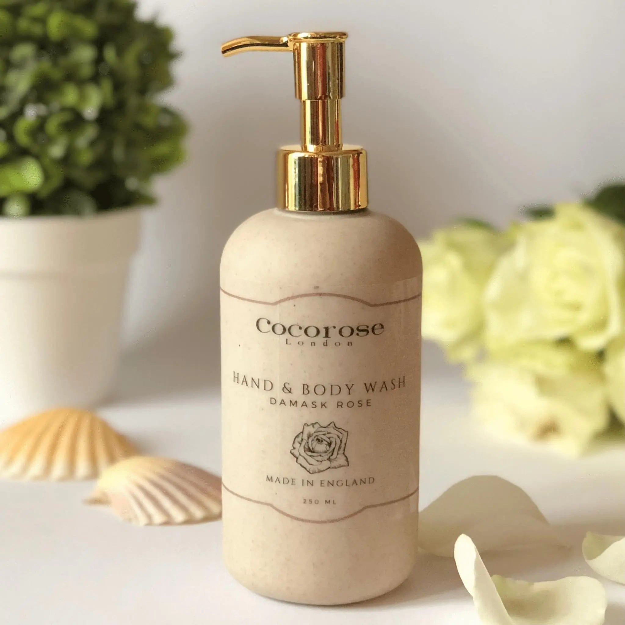 Hand & Body Wash - Damask Rose Cocorose London