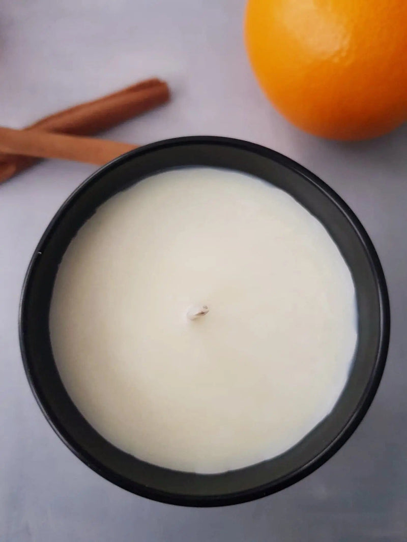 Orange & Cinnamon Natural Wax Candle Cocorose London