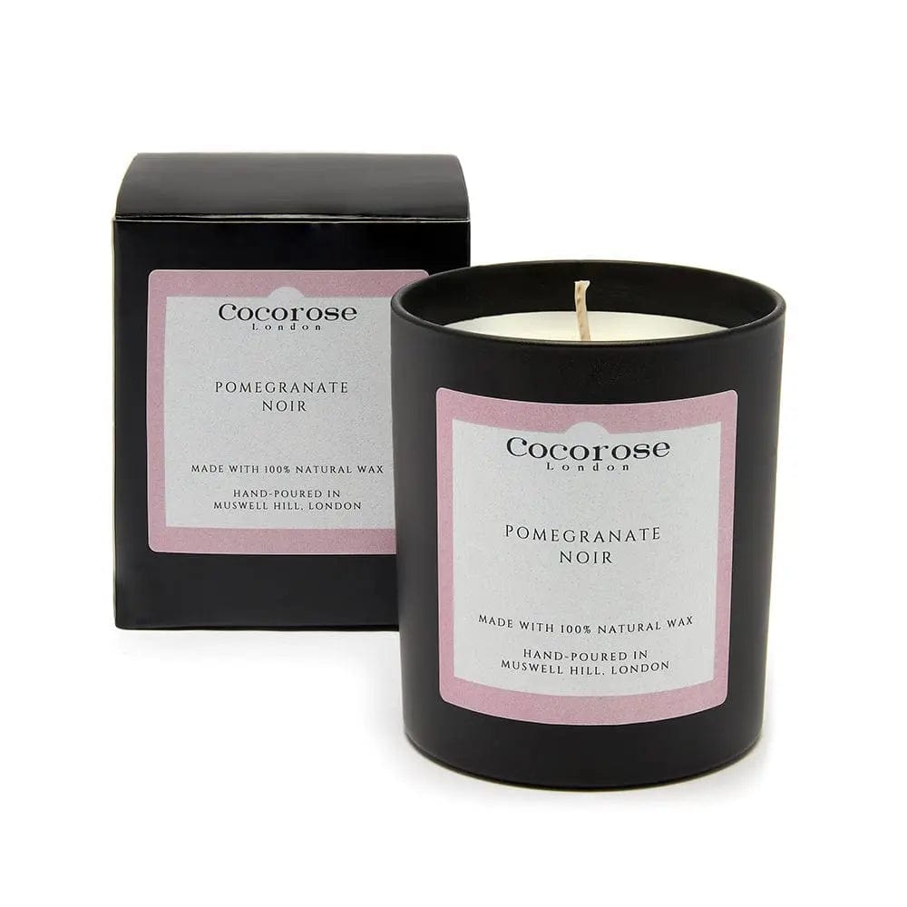 Pomegranate Noir Natural Wax Candle Cocorose London