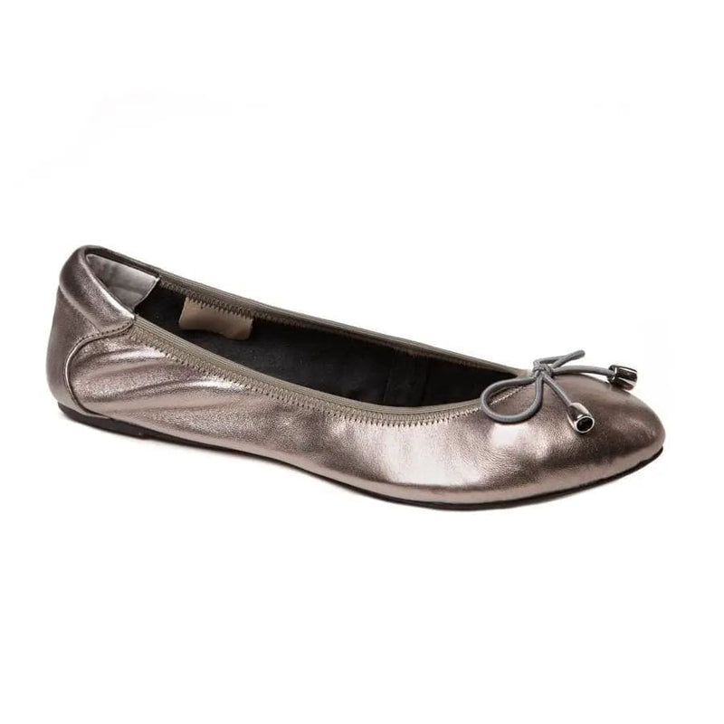 Pewter ballet flats on sale