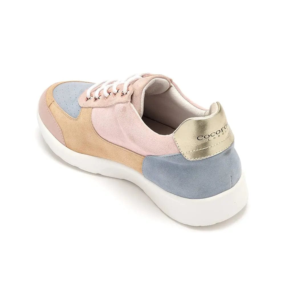 Shoreditch - Pastel Leather Trainers Cocorose London