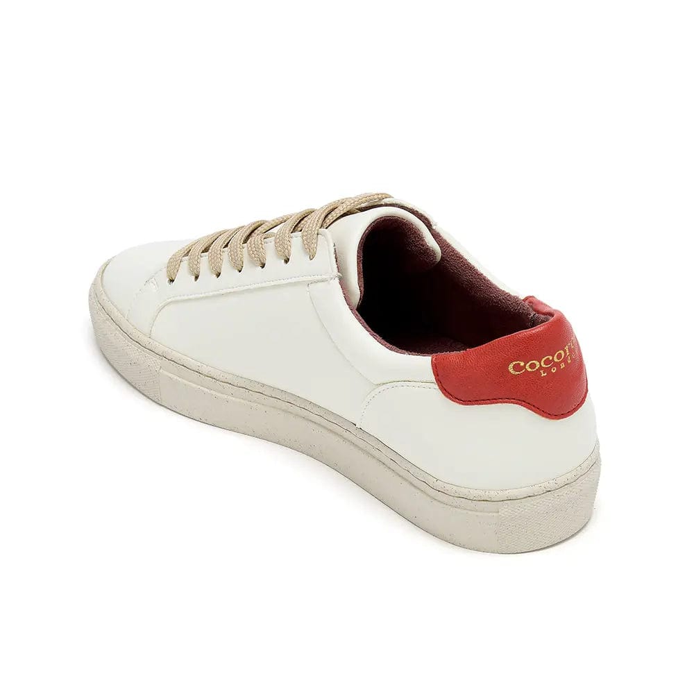 Vegan Kew - White Cactus - Rojo Red Tab Cocorose London