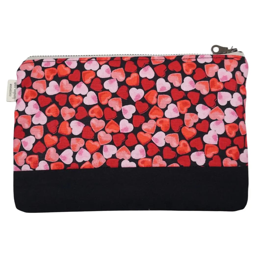 Zip Pouch - Love Hearts Cocorose London