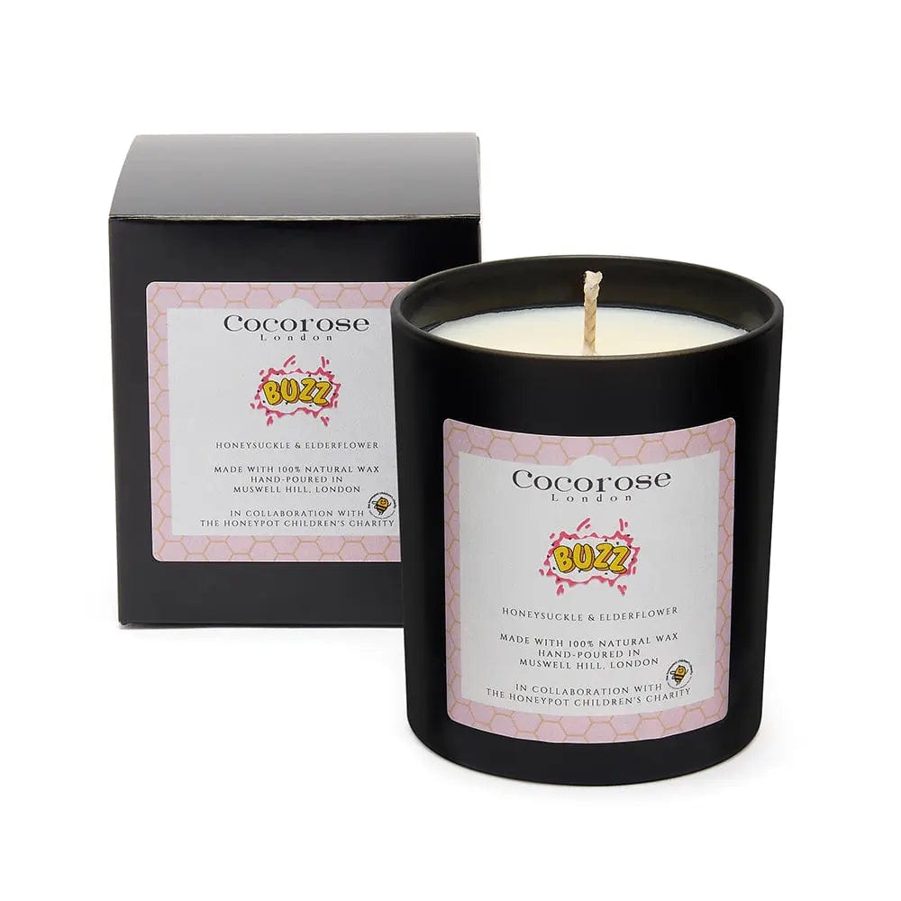 THE BUZZ Natural Wax Candle Cocorose London